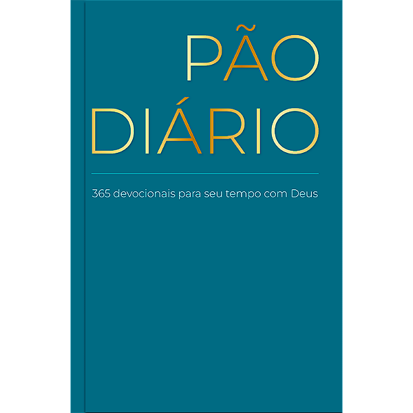 Livro Devocional Pão Diário - Letra grande — Azul - Devocional ...