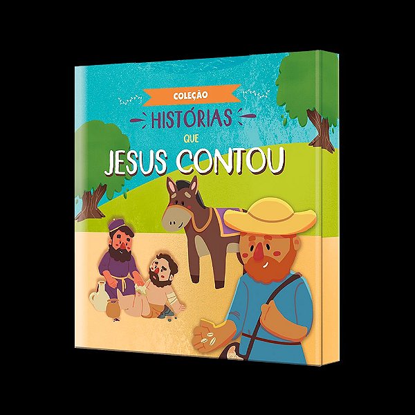 Livro Box coleção - histórias que Jesus contou: coleção históri...