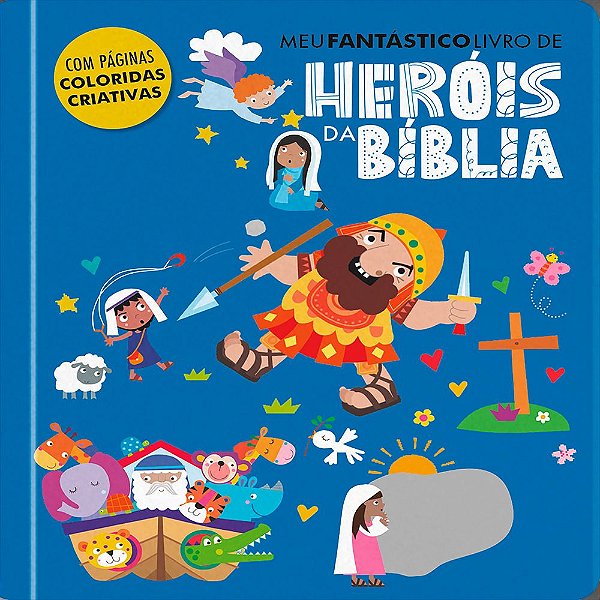 Livro Meu fantástico livro de heróis da Bíblia: Conheça os gran...