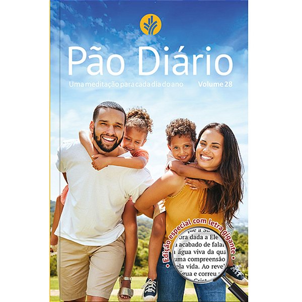 Livro Devocional Pão Diário vol.29 - Letra grande - Capa Famíli...