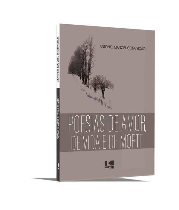 Livro Poesias de amor, de vida e de morte