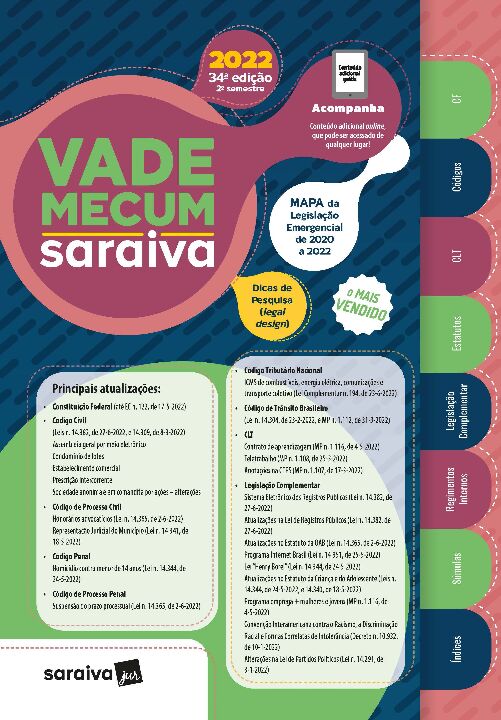 Livro Vade mecum Saraiva - Tradicional