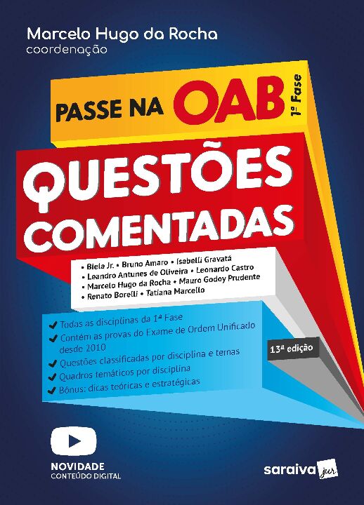 Livro Passe na OAB - 1ª fase -Questões comentadas