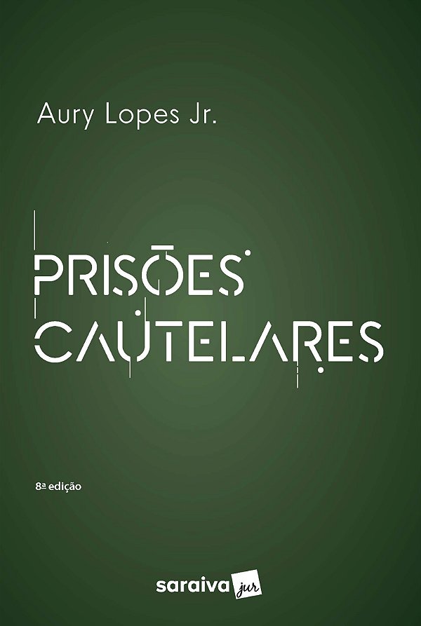 Livro Prisões cautelares