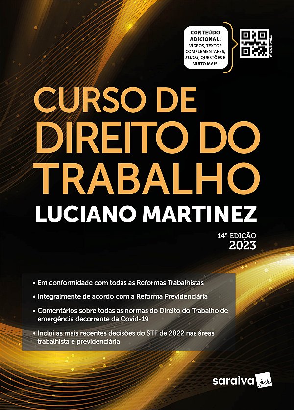 Livro Curso de direito do trabalho