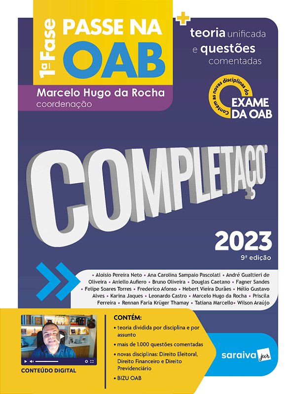 Livro Passe na OAB 1ª fase - Completaço: teoria unificada