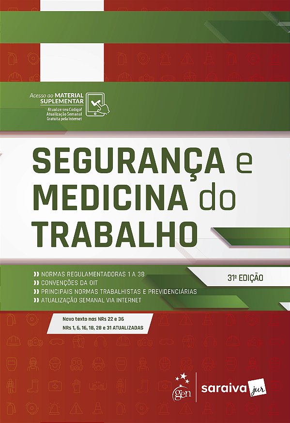 Livro Segurança e Medicina do Trabalho - 31ª Edição 2025