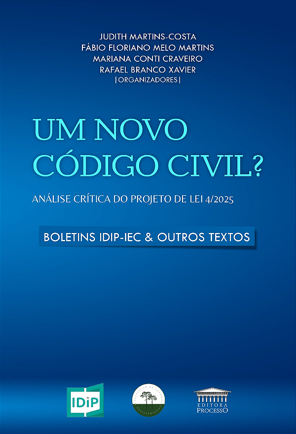 Livro Um Novo Código Civil? Análise Crítica do Projeto de...