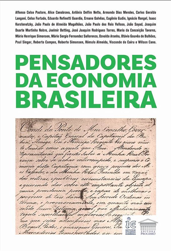 Livro Pensadores da Economia Brasileira