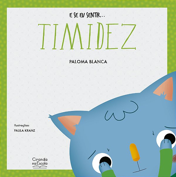 Livro E se eu sentir... timidez