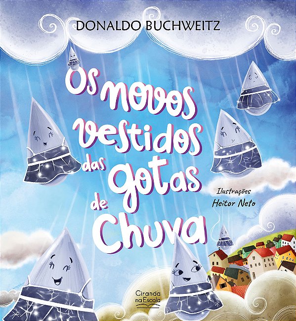 Livro Os novos vestidos das gotas de chuva
