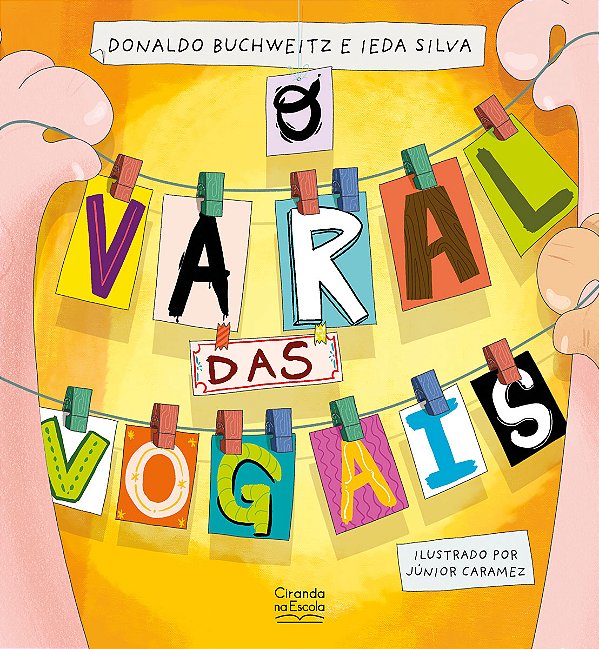 Livro O varal das vogais
