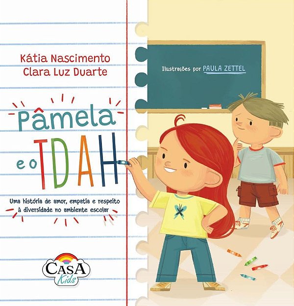 Livro Pâmela E O Tdah