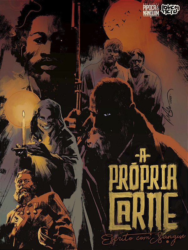 Livro A Própria Carne - Escrito Com Sangue (Graphic Novel - Vol...