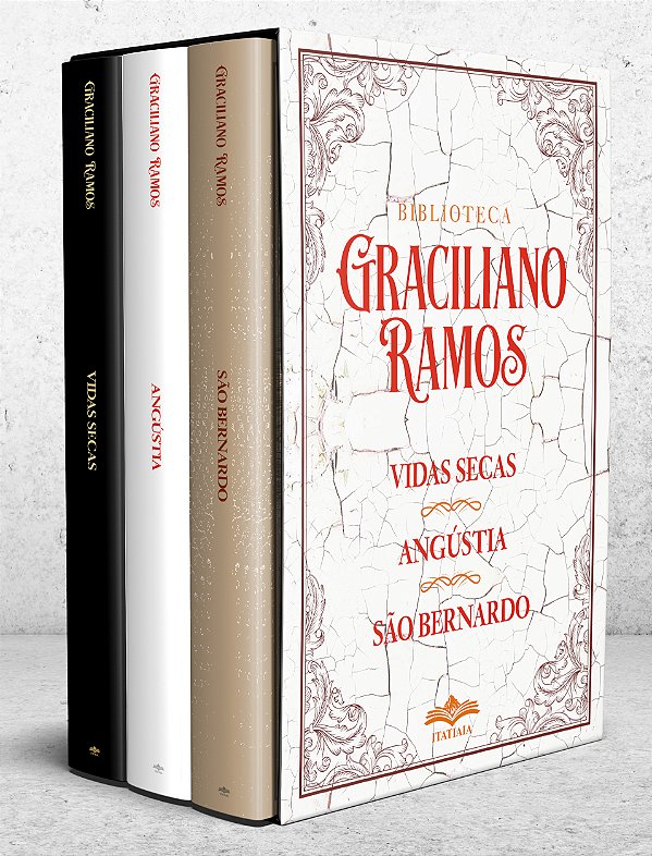 Livro Biblioteca Graciliano Ramos - Box Com 3 Livros