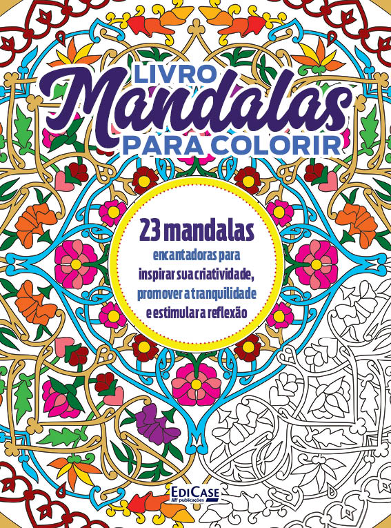 Livro Livro Mandalas Para Colorir - Ed. 01