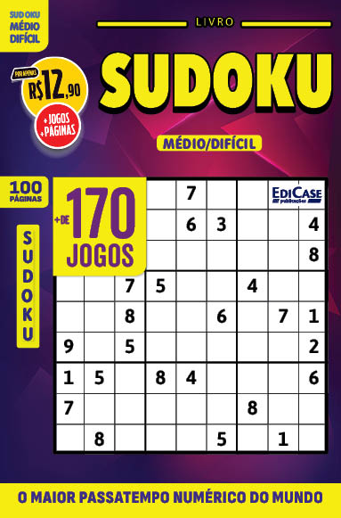 Livro Livro Sudoku - Ed.41 - Nível Médio/Difícil - O Maior Pass...