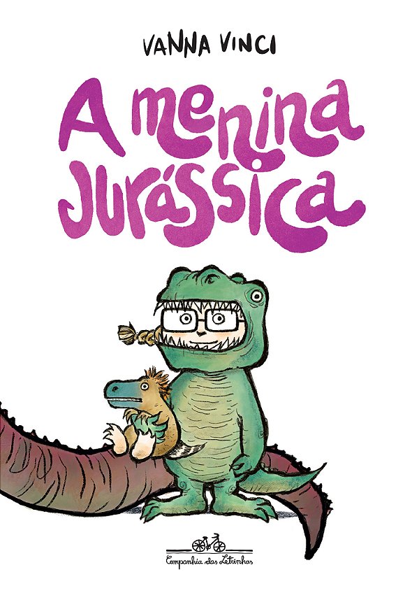 Livro A Menina Jurássica