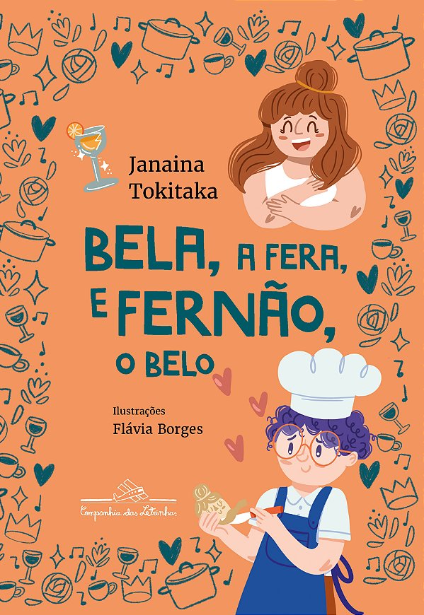 Livro Bela, A Fera, E Fernão, O Belo