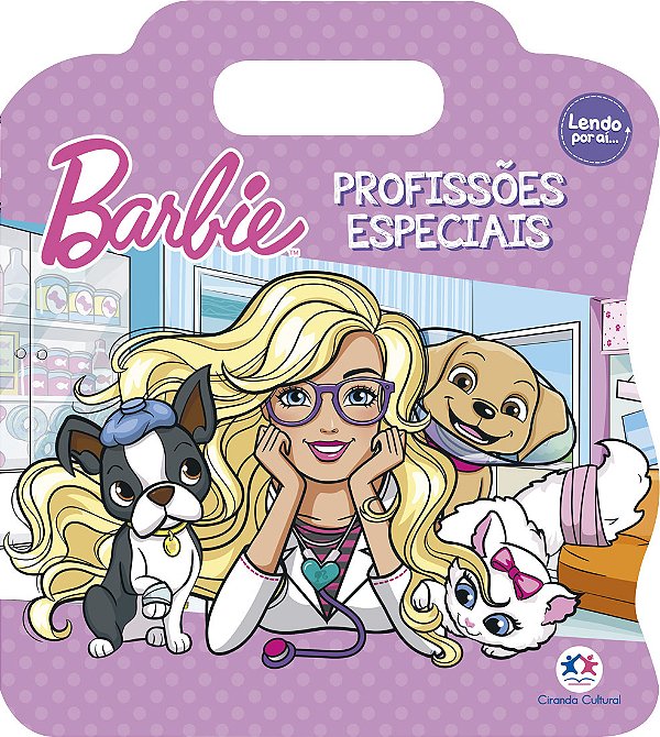 Livro Barbie - Profissões especiais