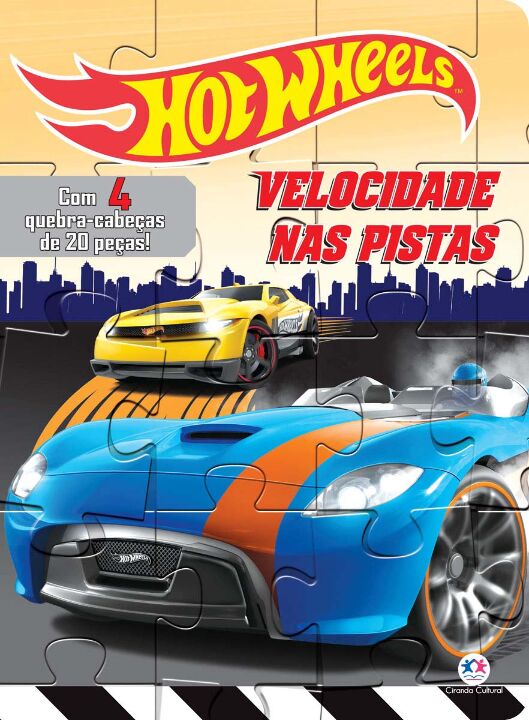 Livro Hot Wheels - Velocidade nas Pistas
