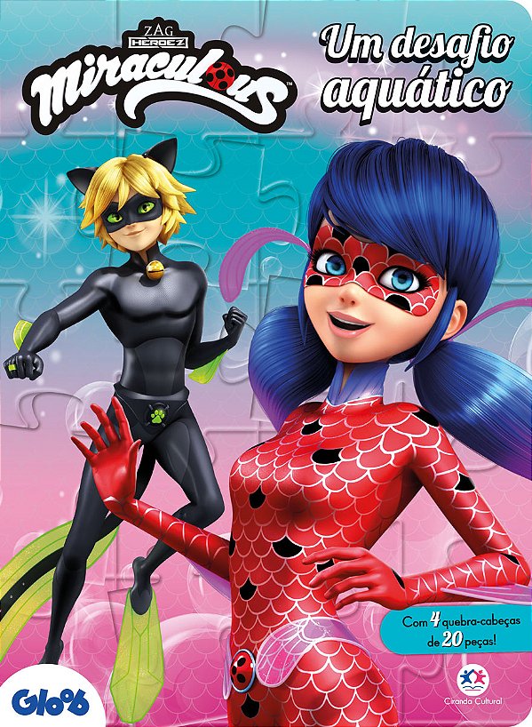 Livro Ladybug - Um desafio aquático