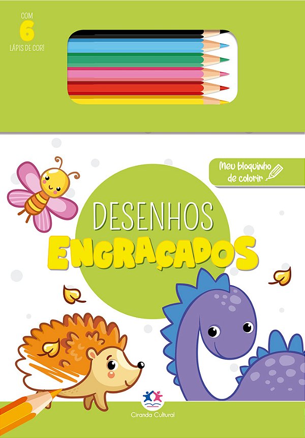 Livro Desenhos engraçados
