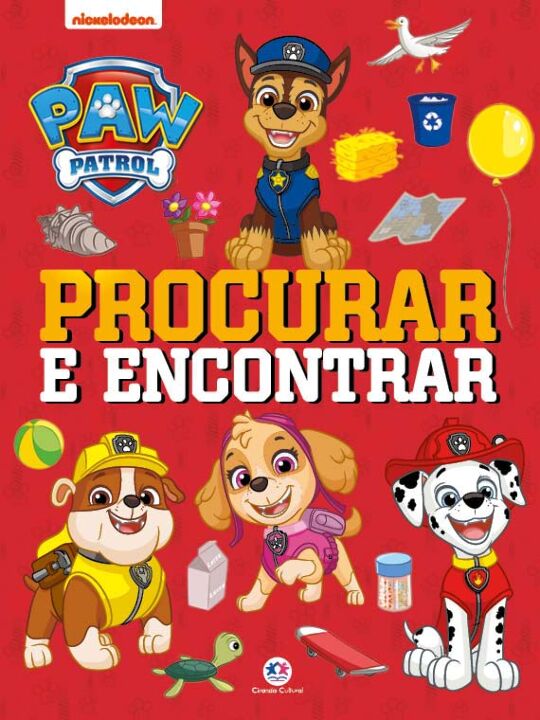 Livro Patrulha Canina - Procurar e encontrar