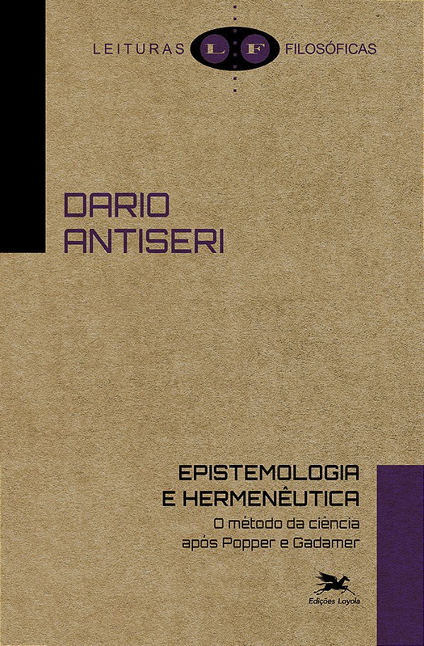 Livro Epistemologia E Hermenêutica - O Método Da Ciência ...