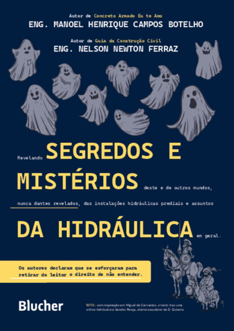 Livro Segredos e mistérios da hidráulica