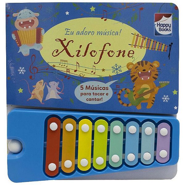 Livro Xilofone - Eu adoro Música!
