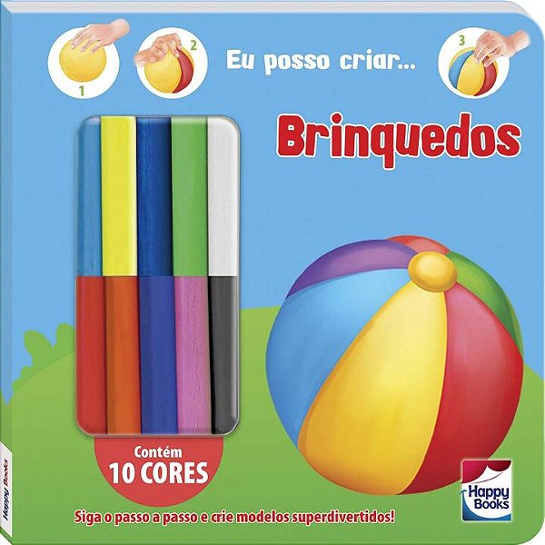 Livro Criando com Massinha! Brinquedos