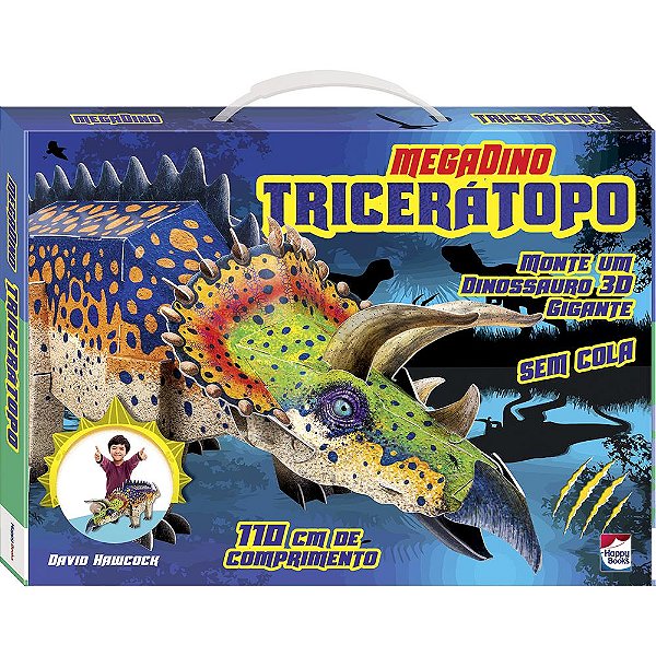 Livro MegaDino: Tricerátopo