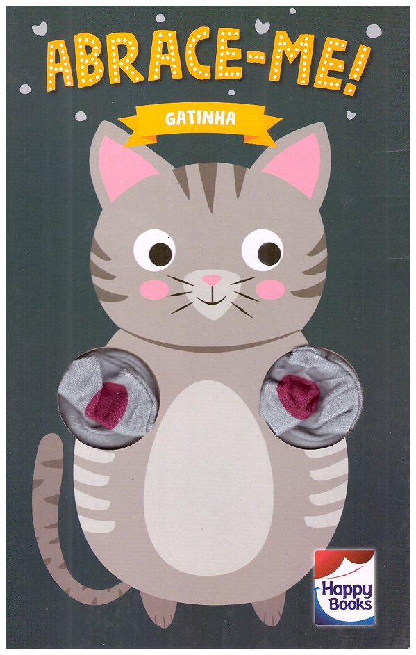 Livro Abrace-Me! Gatinha