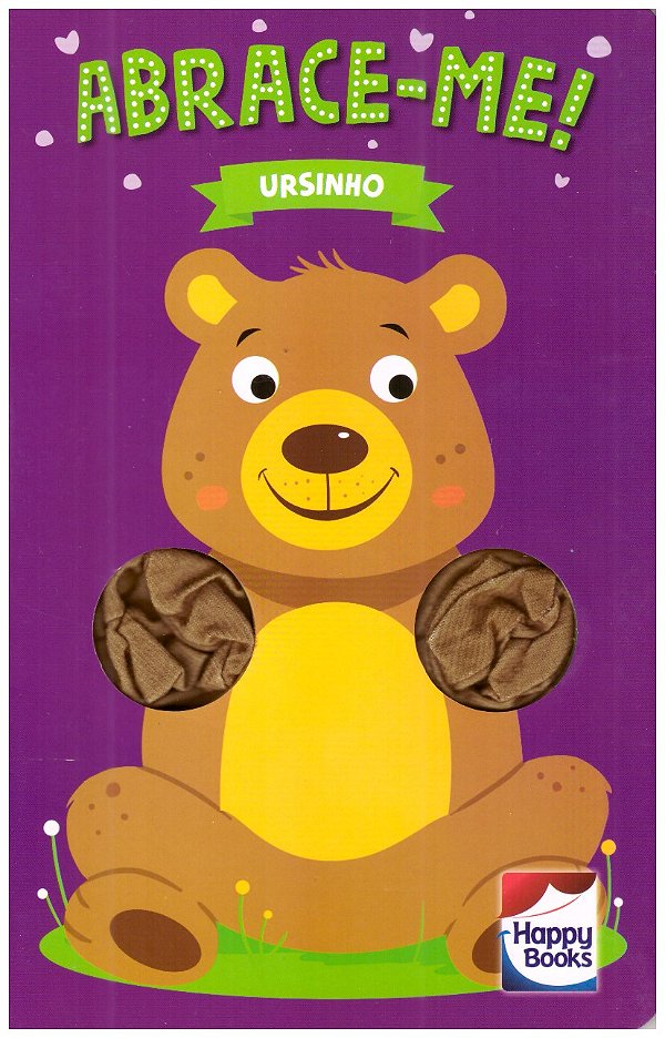 Livro Abrace-Me! Ursinho