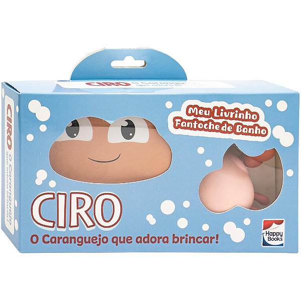 Livro Meu Livrinho Fantoche de Banho: Ciro, o Caranguejo ...