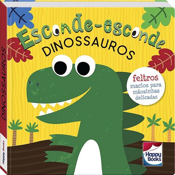 Livro Esconde-Esconde: Dinossauros
