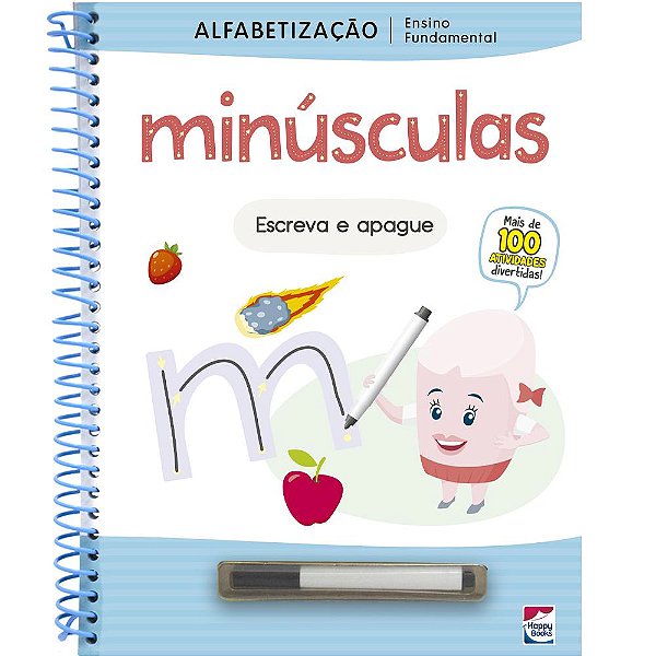 Livro Escreva e apague - Minúsculas: Ensino Fundamental -...