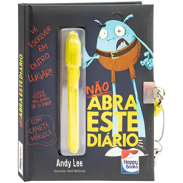 Livro Não abra este diário