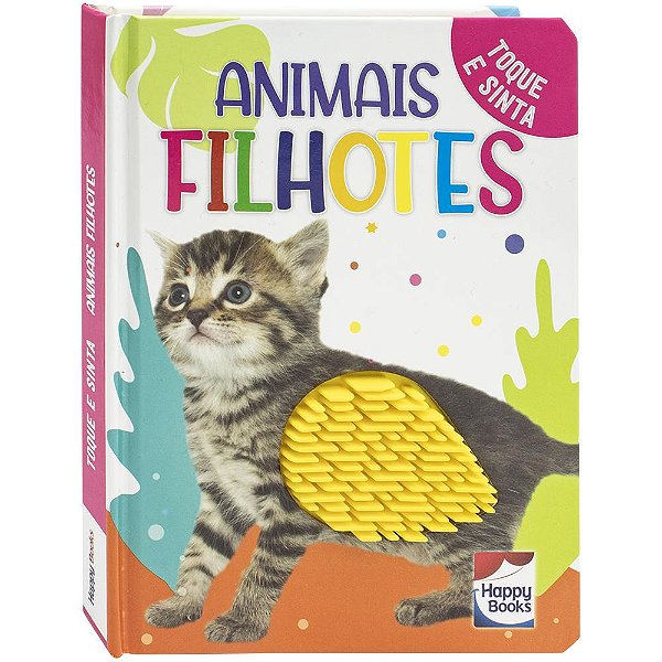 Livro Toque e Sinta II: Animais Filhotes