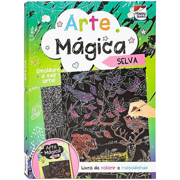 Livro Arte mágica - Selva