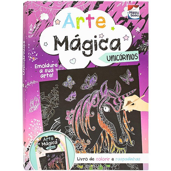 Livro Arte mágica - Unicórnios