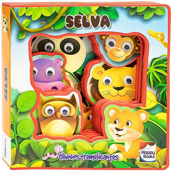 Livro Aventuras com olhinhos - Selva