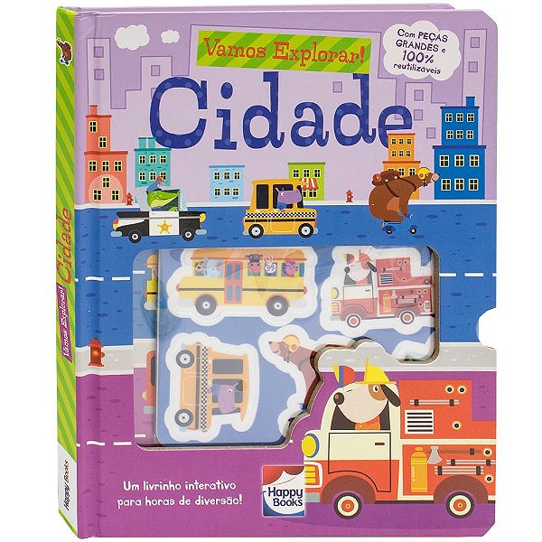 Livro Vamos explorar! Cidade