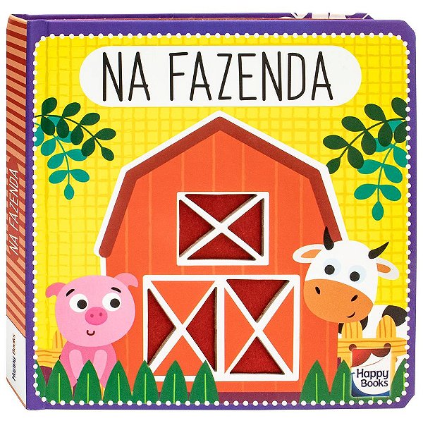 Livro Livrinho de Feltro: Na Fazenda