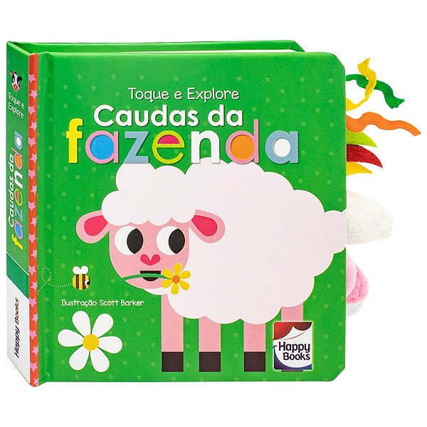 Livro Toque e Explore: Caudas da Fazenda