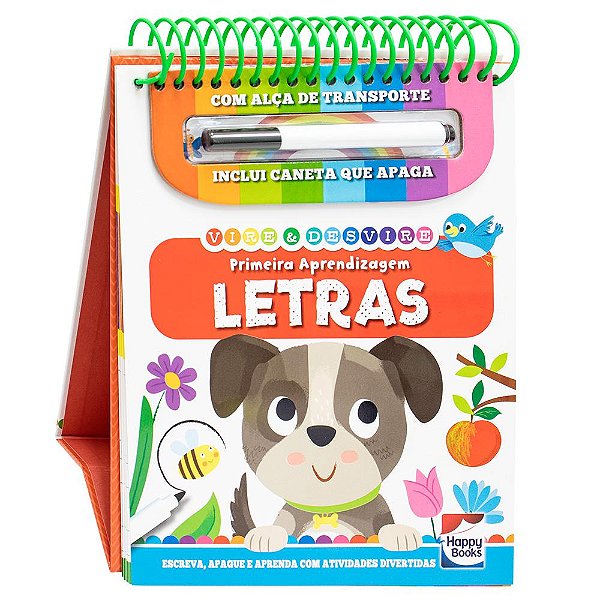 Livro Vire & Desvire-Primeira Aprendizagem: Letras
