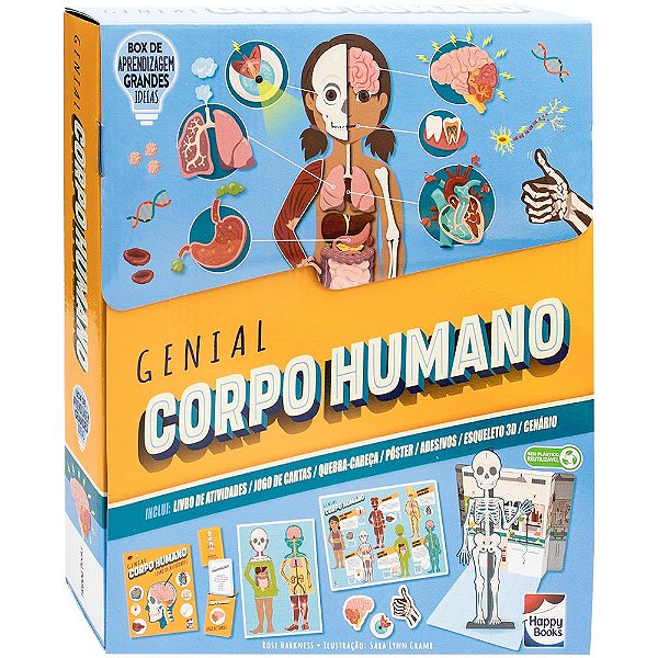 Livro BOX de Aprendizagem - Grandes Ideias: Genial Corpo ...