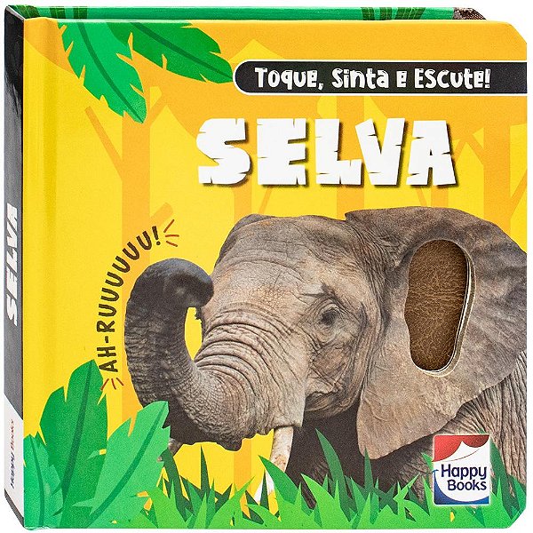 Livro Toque, Sinta e Escute! Selva