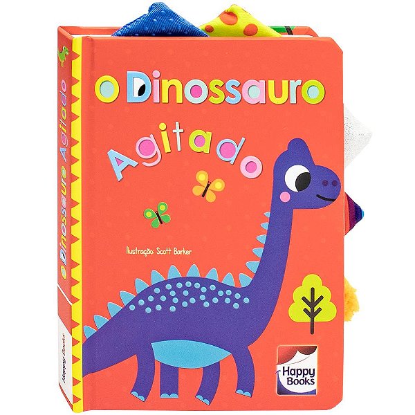 Livro O Dinossauro Agitado